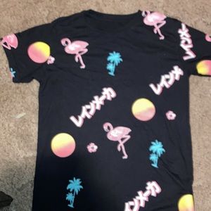Vaporwave Flamingo Tee